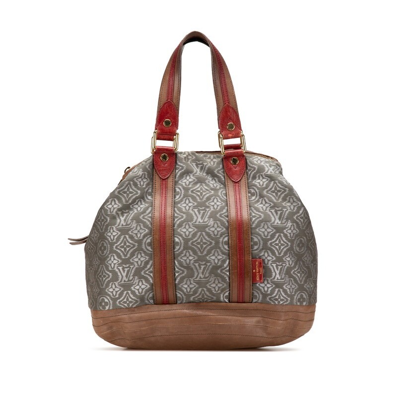 Louis Vuitton Aviator 2010 Prefall Tote Bag M40385 Grey Brown Preowned-image