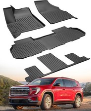Floor Mats for GMC Acadia 2024 2025 Only for 7 Seats Captain's Chairs , All-...