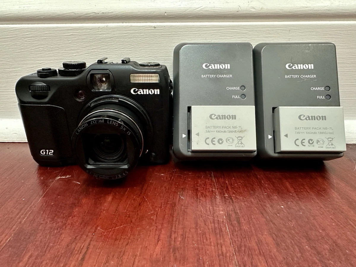 Canon PowerShot G12 1-4.9x Digital Zoom Cameras for Sale | Shop