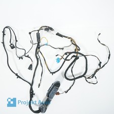 09-12 OEM BMW Rear Door w/Sun Shade Wiring Harness 740i 750i B7 9219983 F01 F04