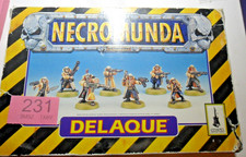 Warhammer 40k Necromunda original Delaque Gang boxed plus extras metal R231