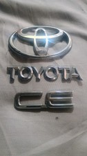 1998 2002 Toyota Corolla Le Rear Trunk Lid Emblem Set Oem Z777