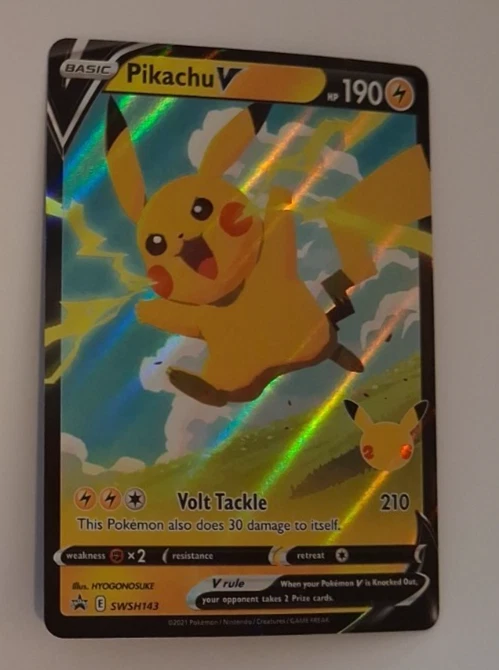 Pikachu V Pokémon TCG Cards for sale | eBay