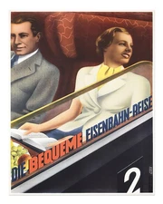 Vintage Train Travel Poster Wall Art - Retro Decor Premium Quality