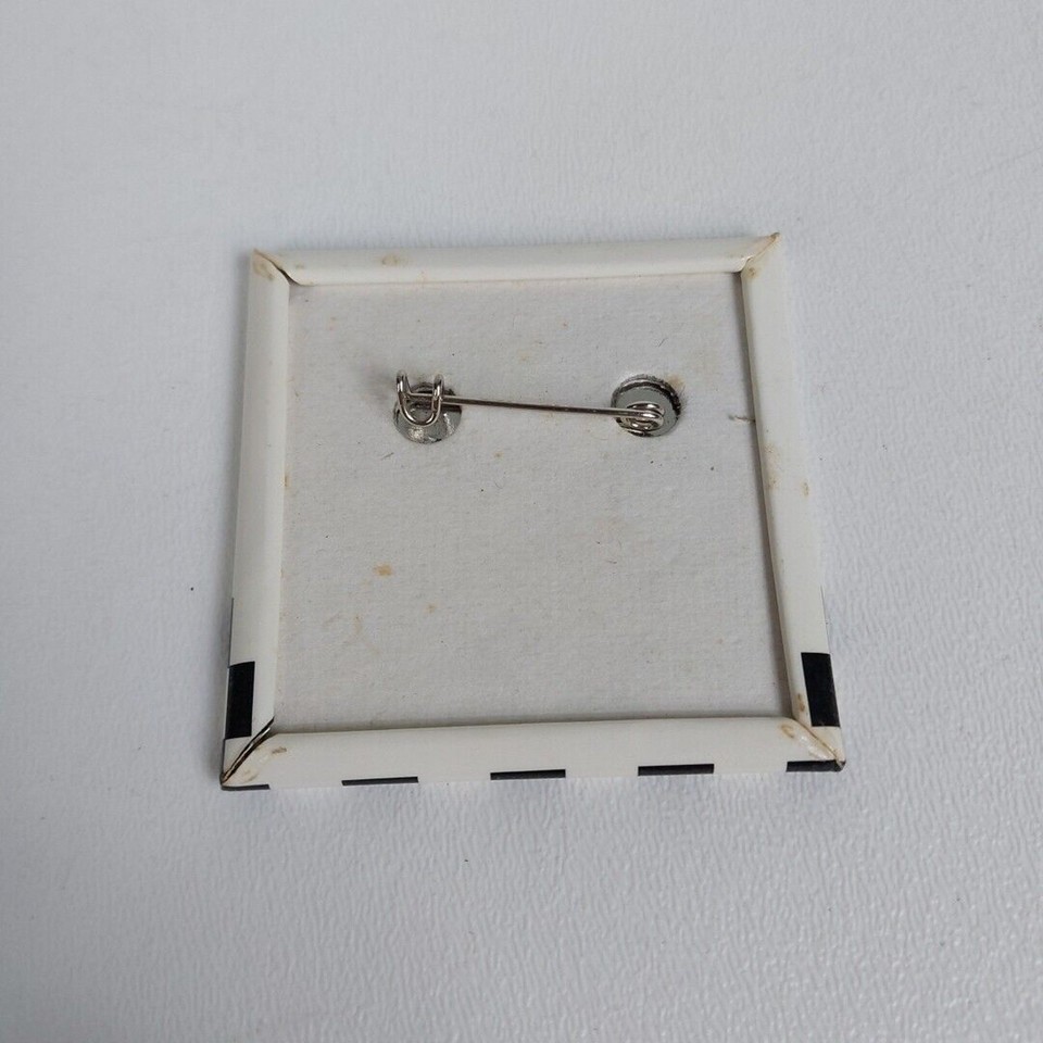Vtg 90s Indy Welcomes You Square Pinback Button Pin Indianapolis ...