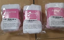 LA Active Infant Tights &ndash; 6 Pairs (3 Packs, 2 Pairs Each) &ndash; White & Pink &ndash; 6&ndash;12