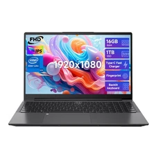 15.6 IPS FHD Laptop Intel Pentium 12th Quad Core N100 Backlit Kb Win11 16GB 1TB