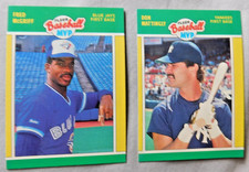 1989 Fleer Baseball MVPs  #1-44 Baseball Card Pick one