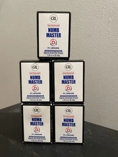 Numb Master Topical Numbing Cream (5 Pack of 1.25 oz) Exp. 12/25