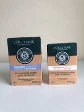 L’Occitane Gentle&Balance Solid Shampoo 60g IntensiveRepair Solid Conditioner40g