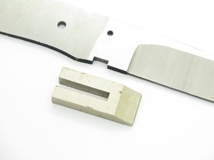 Nickel Guard Bolster of Loveless Style Imai Japan Knife Making Fixed Blade Blank