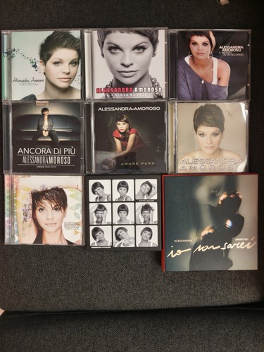 Alessandra Amoroso Cd collezione completa prezzo ebay