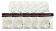 (Qty-10) 7" POLISHING BONNETS BUFFERS & POLISHERS Bonnet Set New 