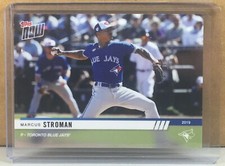 2019 TOPPS NOW ROAD TO OPENING DAY #OD-70 MARCUS STROMAN BLUE JAYS PRINT RUN 451