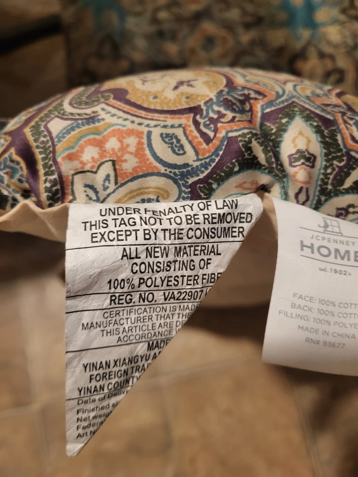 Edredón y funda de almohada JC Penney Home completo/queen Foto 3 de 4
