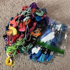 Lot of Assorted Embroidery Thread Multicolor