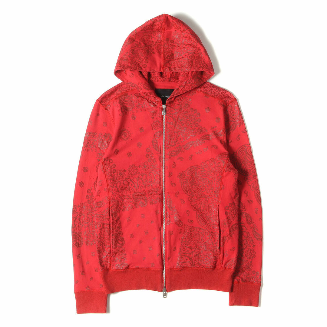 1piu1uguale3 Uno Pew Guale Trey Hoodie Size: IV (M) Paisley Print 