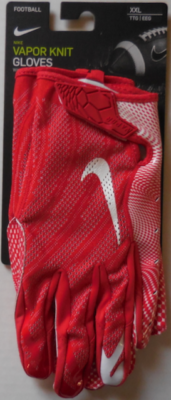 送料無料 新品 NIKE アメフト VAPOR KNIT XXL (USA) Nike NFL Vapor Knit 3.0 American Football Gloves Men University
