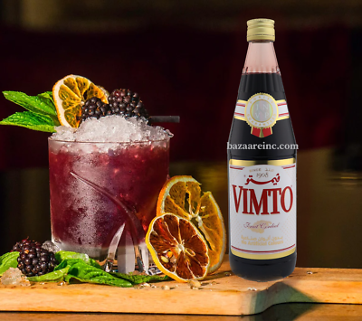 Vimto Fruit Flavor Concentrate - 25 fl oz - Tea, Soda, Mixers 710 ml - 2  Pack | eBay