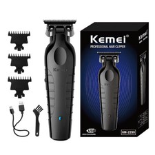 Kemei Hair Clippers Cordless Trimmer Hair Cutting Zero Gap Hair Cut Washable UK