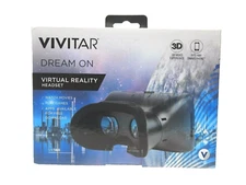 VIVITAR VIRTUAL HEADSET 3D VIDEO EXPERIENCE WORKS WITH ANY SMART PHONE OPEN BOX
