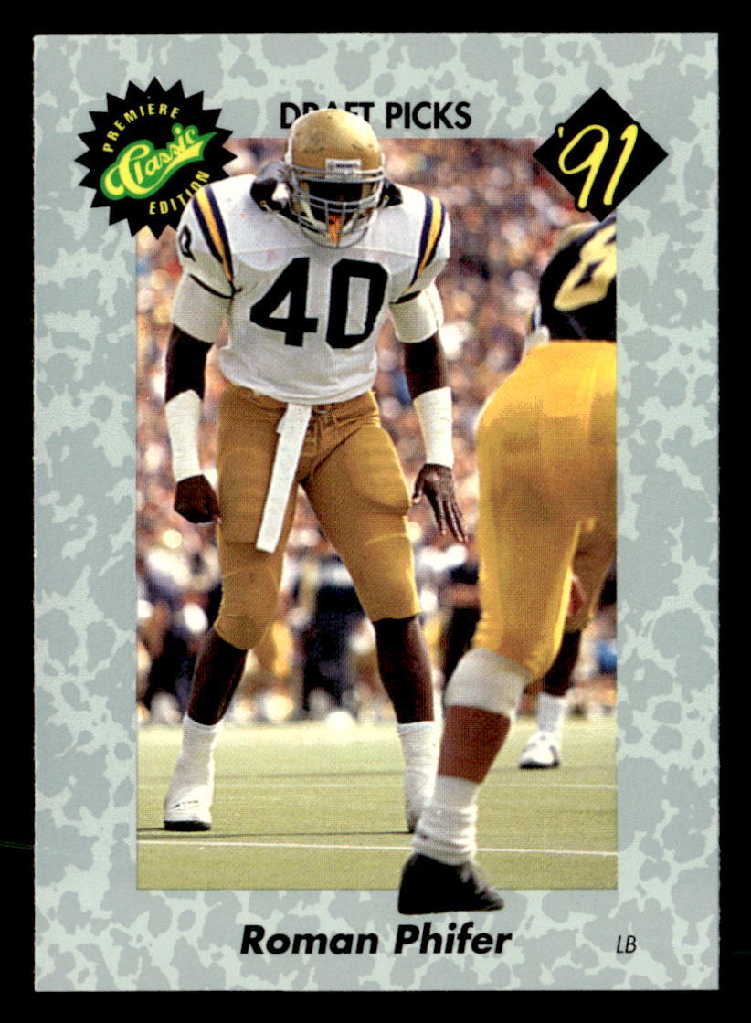 Roman Phifer 1991 Classic Card #28 UCLA Bruins
