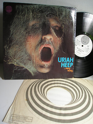 Uriah Heep Very Heavy Very Humble LP 1. Press UK Vertigo 1970 Debut First Album