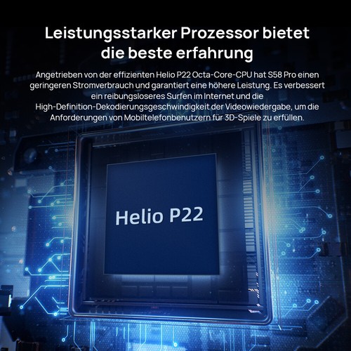 DOOGEE S58 Pro Outdoor Smartphone Ohne Vertrag Handy, 4G Android 6GB+64GB - Zdjęcie 2 z 13