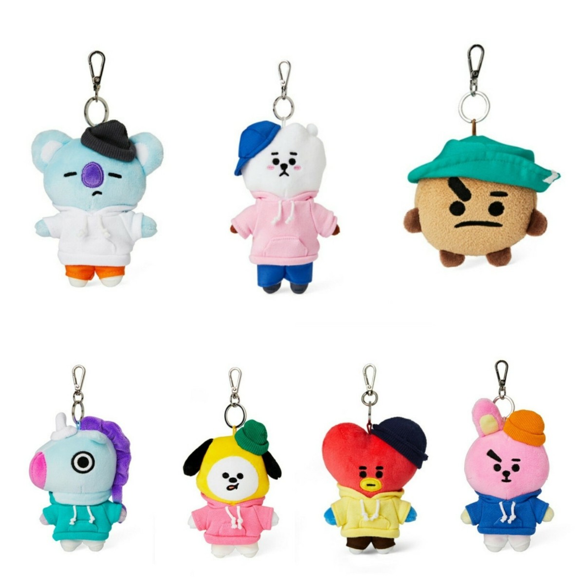 BT21 Line Friends BT21 Street Mood Baekcham Doll OFFCIAL MD + Gift