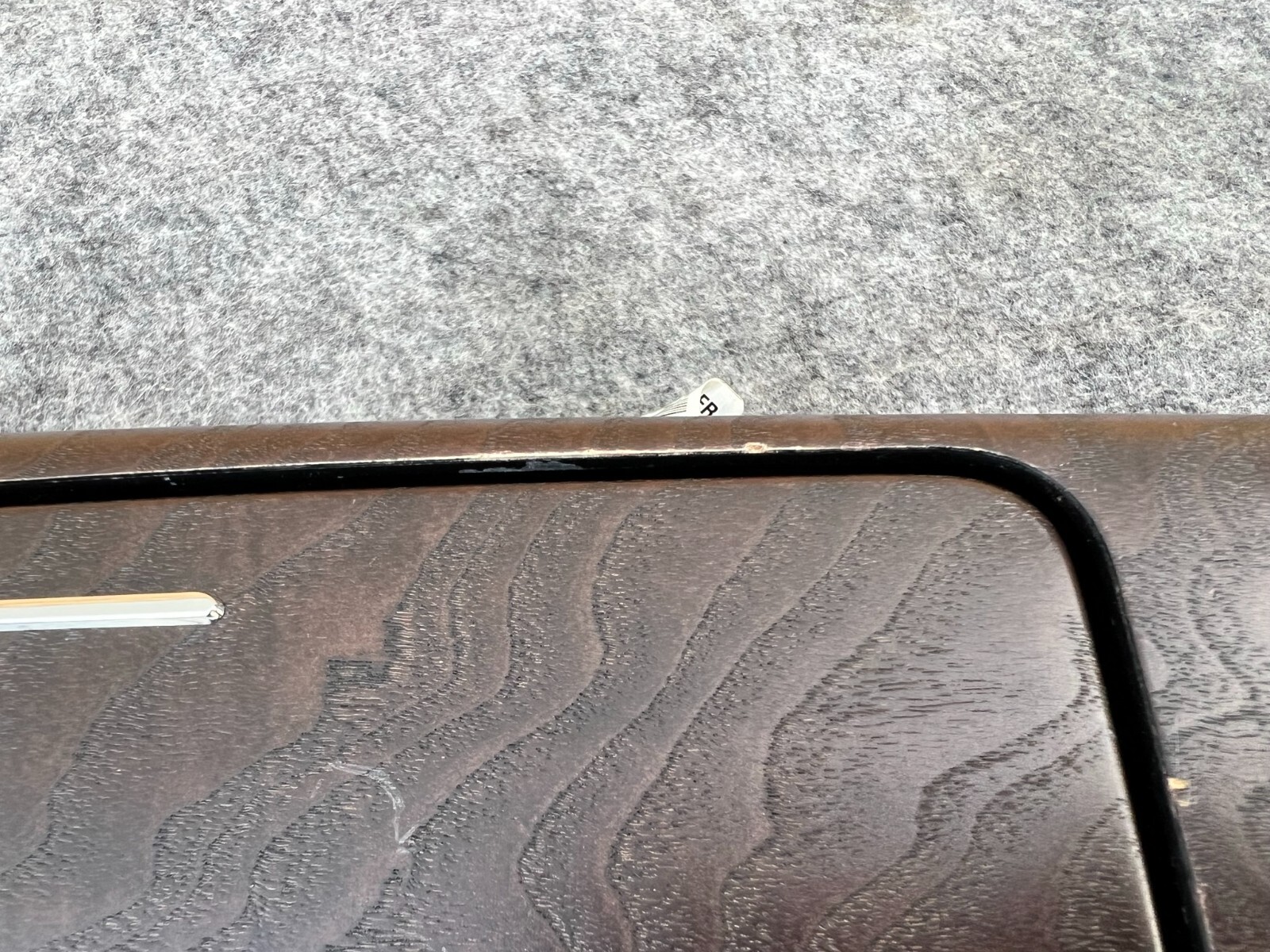 CONSOLE DOOR WOOD TRIM MOLDING ASSEMBLY OEM 44K 14-17 MASERATI GHIBLI Q4
