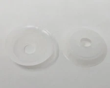 12 pcs Zims VTG LIFE-LYK Eye Backs Soft Washers Plastic Safety Eyes Craft Dolls