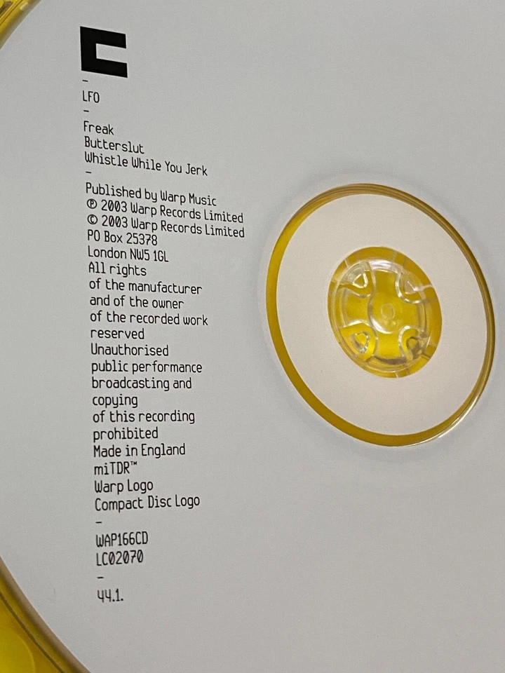 CD - LFO – Freak - 2003 - digipak -  WAP166CD - Bild 2 von 4