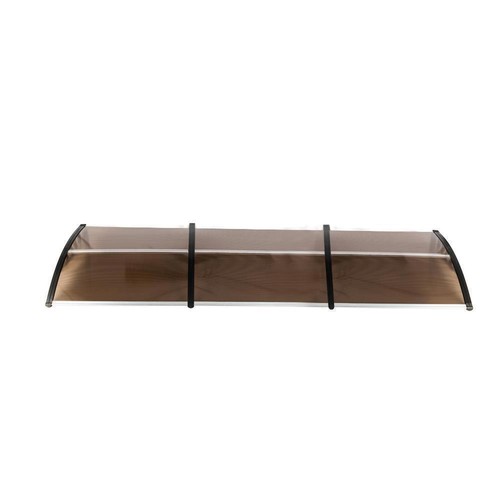 40x120''/80"40" 32"Door Window Awning PC Hollow Sheet Shade Cover Canopy Outdoor - Picture 21 of 36