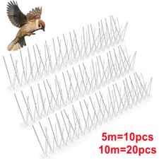 10M 5M Pigeon Bird Spikes Metal Wall Fence Deterrent Anti Perch Control Repeller