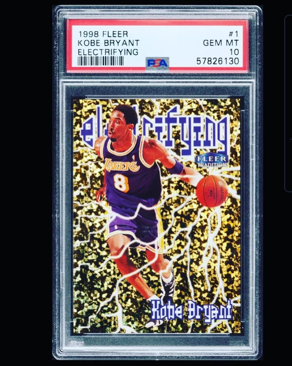 98-99 Fleer Electrifying Kobe Bryant