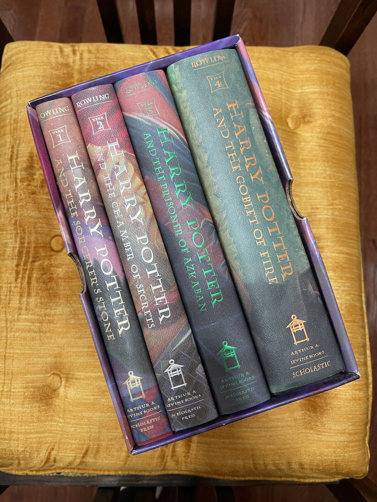 Harry Potter Boxed Set Books 1-4 J. K. Rowling Paperback 1999