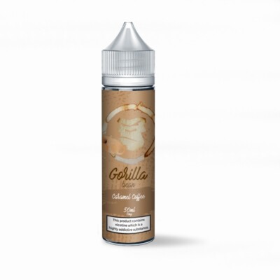 Gorilla Bean E Liquid eliquid Vape Juice coffee Flavour 60ml 0mg VG PG 70  30