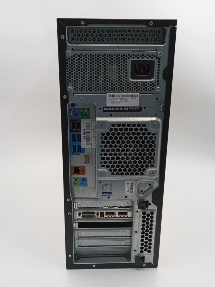 PC HP Z440 Xeon E5-1650 v3 2,50GHz 512GB SSD 32GB Ram Quadro RTX 4000 Windows - Imagen 3 de 3