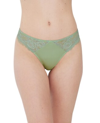 Skarlett Blue Women's Minx Thong Panty Underwear, Green Dew, Medium