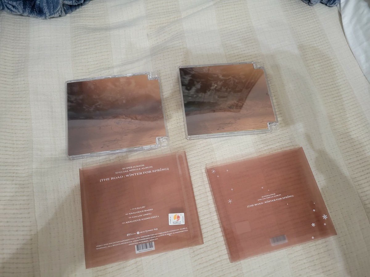 Super Junior - The Road: Winter For Spring Album - No PC | eBay