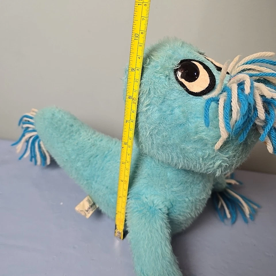 Knickerbocker Animales de Distinción Morsa Azul 12" Hilo de Peluche De Colección Foto 2 de 4