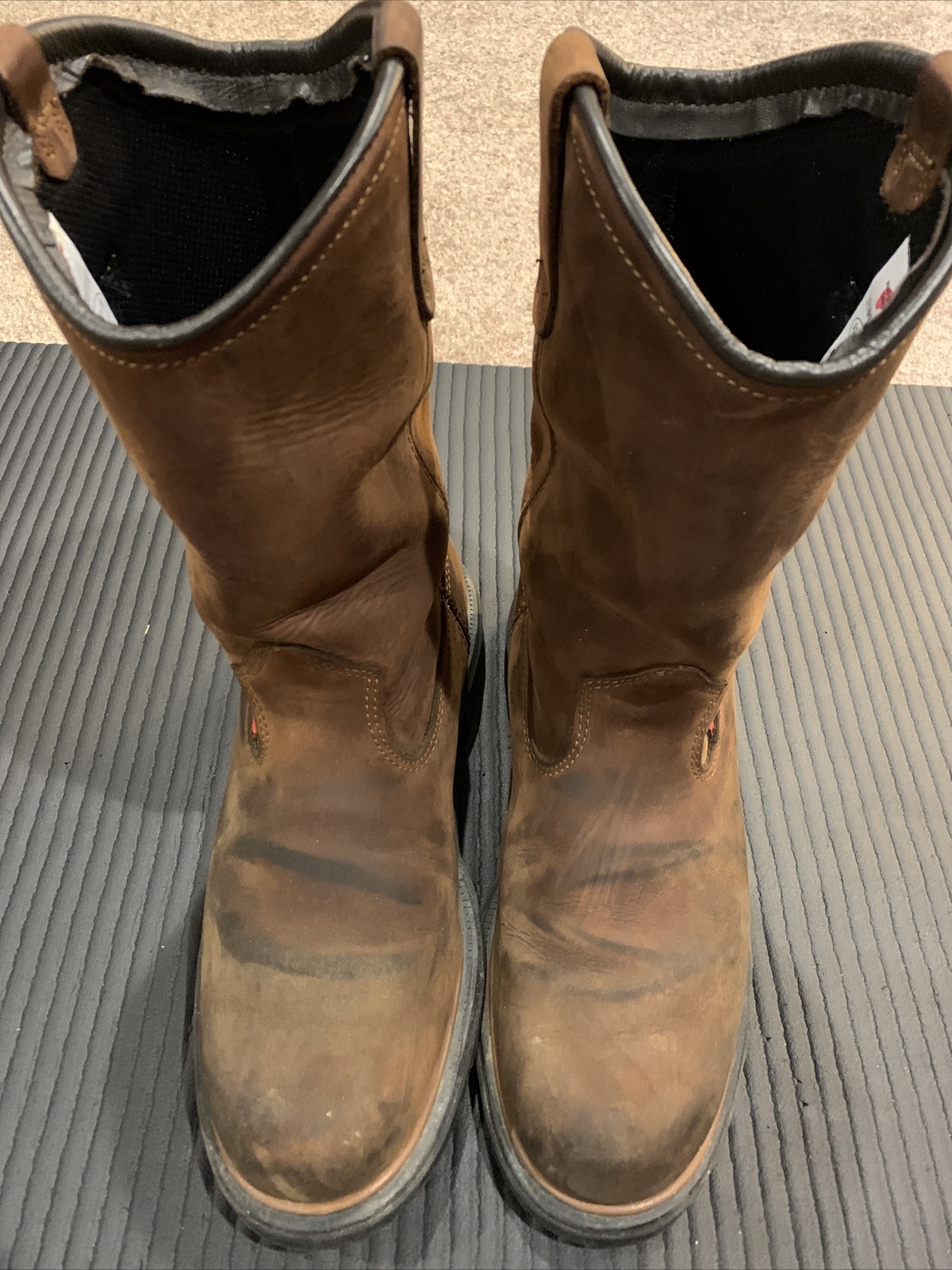 mens red wing pull on boots