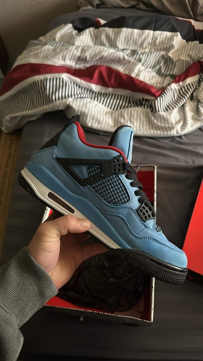 Size 9.5 - Jordan 4 Retro x Travis Scott Mid Cactus Jack Size 9.5 - Jordan 4 Retro x Travis Scott Mid Cactus Jack