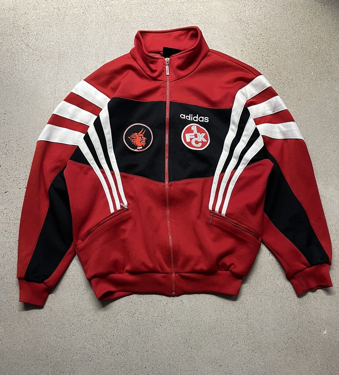 Vintage 90s Adidas 1. FC Kaiserslautern Track Jacket Warm Up Vintage 90s Adidas 1. FC Kaiserslautern Track Jacket Warm Up