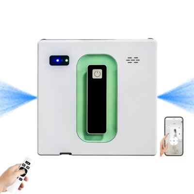 Robot Electric Window Cleaning Vacuum Cleaner, Remote Control, Two-way Spray New