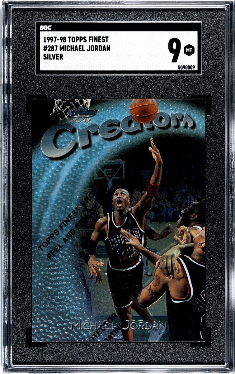 その他 1997-98 Topps Finest JORDAN Creators 1997-98 Topps Finest - Uncommon Silver Michael Jordan #287 for