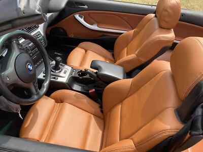 BMW E46 Convertible Synthetic Leather Seat Covers (Front) 1998