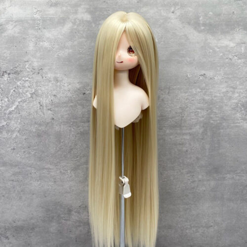 Lange glatte BJD Haar Perücken für 1/3 1/4 1/6 Kugelgelenk Puppenzubehör Perücken - Bild 42 von 65