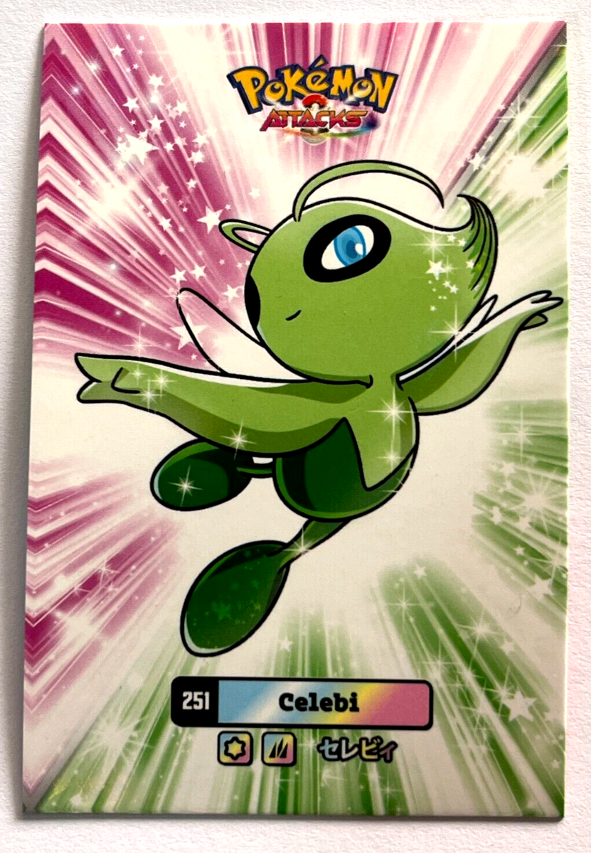 2025 POKEMON ATTACK 2 DATABASE Card #101 CELEBI JOHTO Peru Foil | eBay