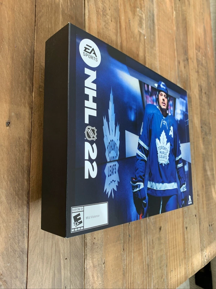 Rare NHL 22 Auston Mathews Game Store Toronto Maple Leafs🍁Promo Display Poster - Image 3 of 4